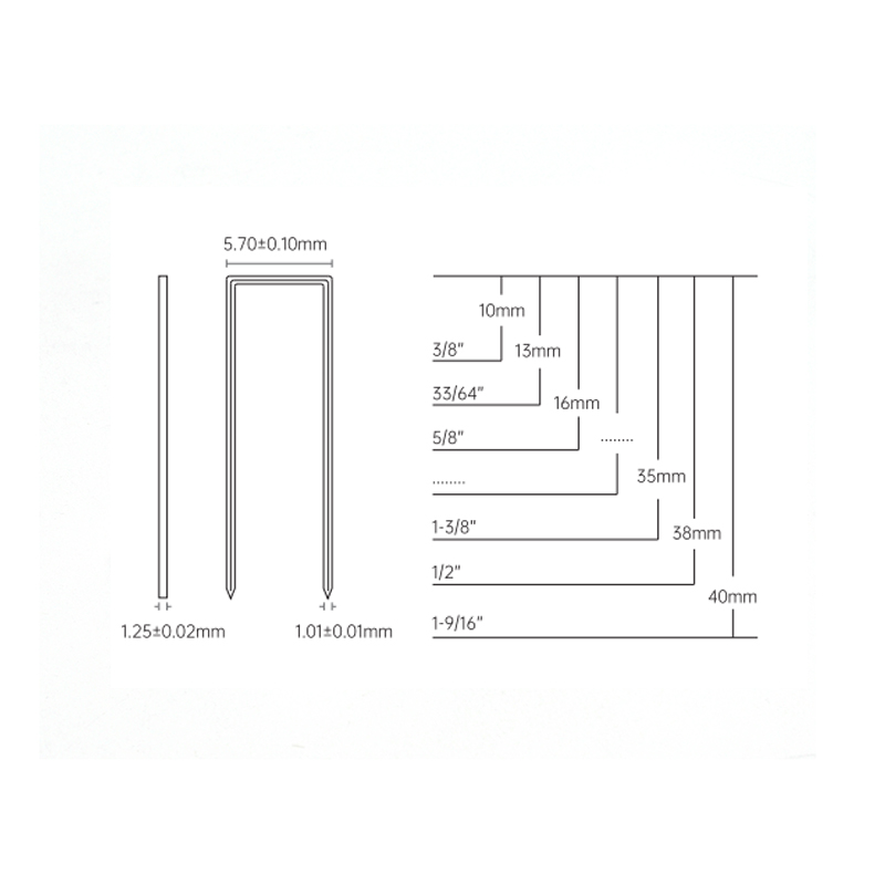 18 Gauge 90 (K) Series Staples