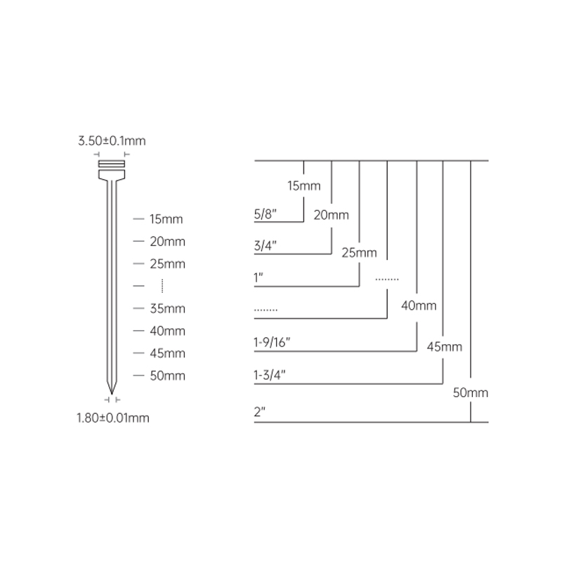 FST Nail For Pneumatic Gun